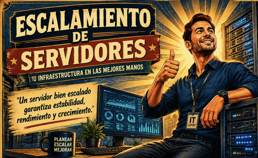 La importancia de realizar correctamente un escalamiento de servidores.
